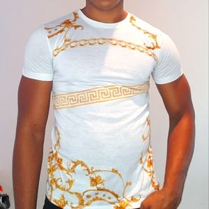 LCR  White Gold Chain Shirt